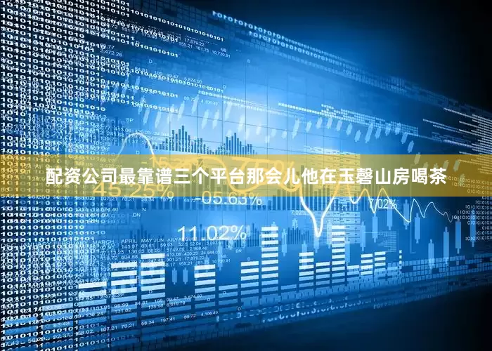 配资公司最靠谱三个平台那会儿他在玉磬山房喝茶