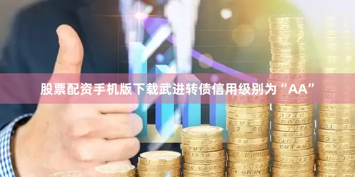 股票配资手机版下载武进转债信用级别为“AA”